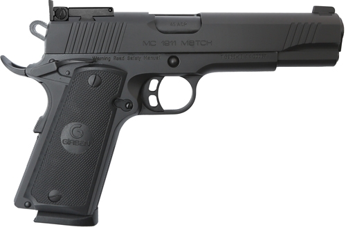 Girsan MC1911 Match Gov't - 45ACP ADJ. SGT Black