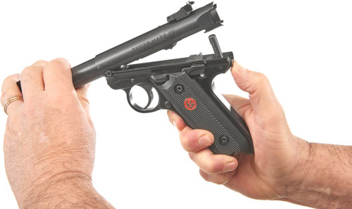 Ruger Mark IV Target 22LR 5.5" Blued Bull Barrel