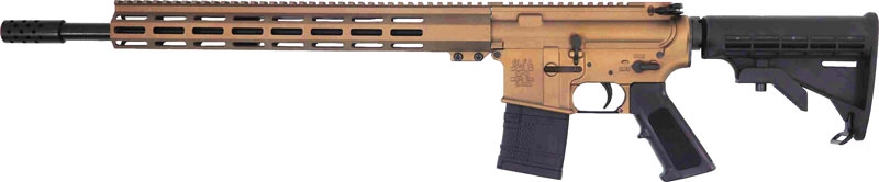 GLFA AR15 Rifle .450 Bushmaster 18" Barrel 8 Round Mag Burnt Bronze Finish