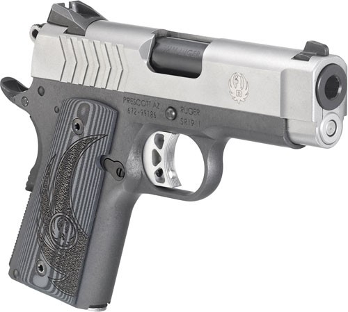 Ruger SR1911 Officer-Style Lightweight 3.6" 9mm Semi-Auto Pistol