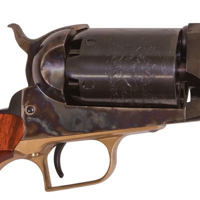 Cimarron Walker Dragoon 1847 - 44 Caliber 9" CC/Blued Walnut