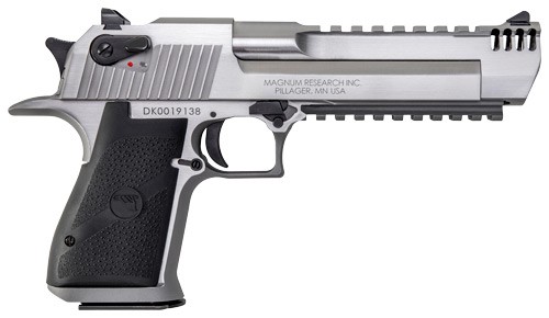 Magnum Research Desert Eagle Mark XIX .44 Magnum 6" Integral Muzzle Brake Stainless Steel Pistol