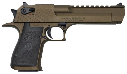 Magnum Research Desert Eagle Mark XIX .50 AE 6" Burnt Bronze Cerakote (7rd)