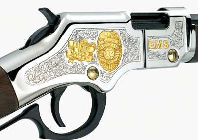 Henry Golden Boy EMS Tribute Edition Lever Action Rifle (.22 S/L/LR, 20 in)
