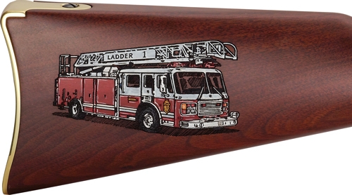 Henry H4 Firefighter Tribute Golden Boy Lever Action Rifle