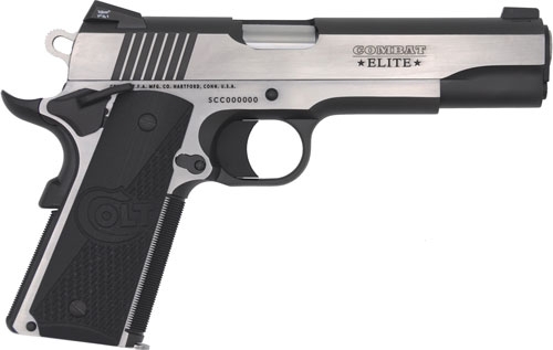 Colt 1911 Combat Elite Government Two-Tone 9mm 5in