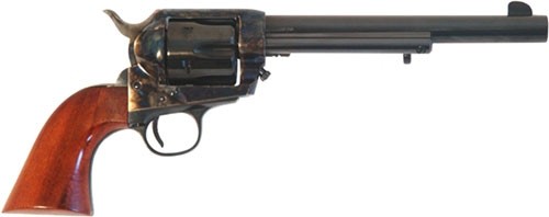 Cimarron PP514 Frontier 45LC 7.5" CC/Blued Walnut Revolver - Cimarron - .45 LONG COLT