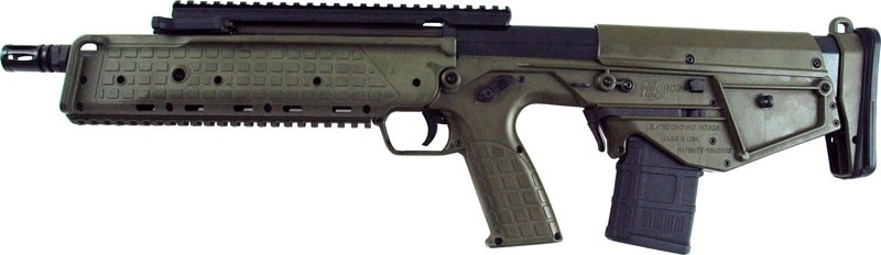 Kel-Tec RDB17 Green 5.56/.223 Rem 17.3" Downward-Ejecting Bullpup Semi-Automatic Rifle