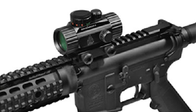 UTG SWATFORCE 1x Red/Green CQB Dot Sight with Integral QD Picatinny Mount