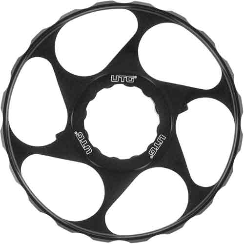 UTG Side Parallax Wheel Add-On for BugBuster Scopes Black