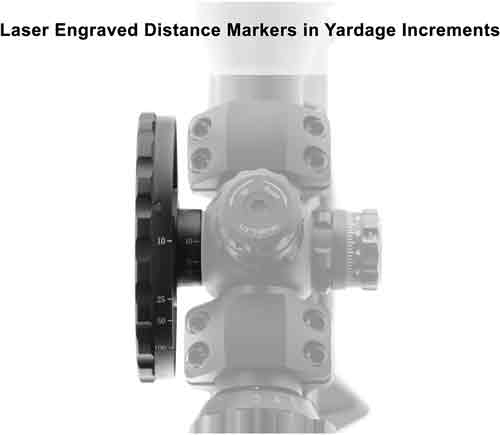 UTG Side Parallax Wheel Add-On for BugBuster Scopes Black