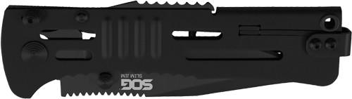 SOG KNIFE SLIM JIM BLACK TINI