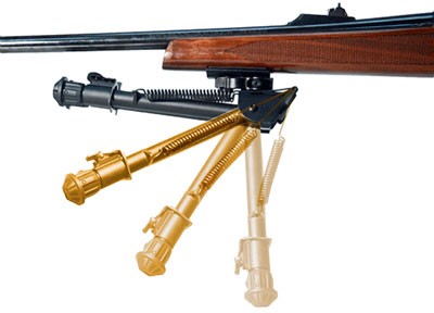 UTG BIPOD TACTICAL OP 5.9-7.3in. - PICATINNY MOUNT W/STUD ADAPTR-img-6